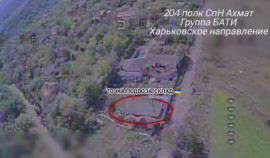 Группа «Бати» спецназа «Ахмат» уничтожила склад боеприпасов ВСУ на Харьковском направлении