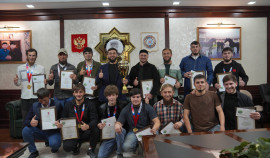 Победителей «Кубка Кавказа» торжественно встретили в Веденском районе