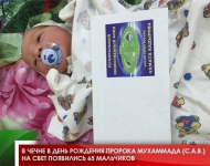 В Чечне в день рождения Пророка Мухаммада (с.а.в.) на свет появились 65 мальчиков