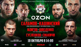 Известные российские боксёры встретятся на турнире «Ахмат-Ozon» в Грозном