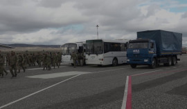 Новая группа добровольцев вылетела из аэропорта Грозного в зону СВО