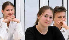 В поселке Примыкание в ЧР для учеников прошла профориентационная встреча