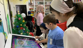 Фольклорная скатерть - самобранка книжная в Шалинской модельке