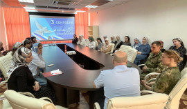 Военнослужащий Росгвардии принял участие в круглом столе ко Дню солидарности в борьбе с терроризмом
