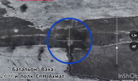 На Харьковском направлении бойцы спецназа «Ахмат» МО РФ провели очередную «реконструкцию» местности