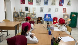 Более 100 школьников Чеченской Республики приняли участие в мастер-классе «Творческая мастерская»