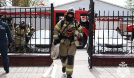 В Чеченской Республике зарегистрирован пожар в станице Бороздиновская