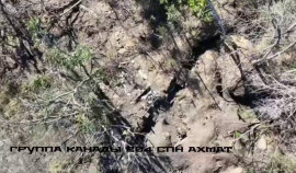 Спецназ «АХМАТ» уничтожил укрытие ВСУ на Харьковском направлении