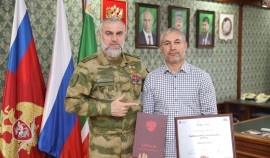 Офицер Управления Росгвардии по ЧР завершил обучение в программе «Время героев» с отличием| грозный, чгтрк