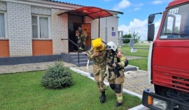 Пожарно-тактическое занятие Росгвардии и МЧС прошло в Чеченской Республике| грозный, чгтрк