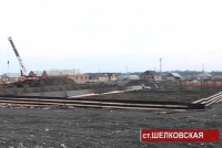 Возведение новых строительных объектов в Шелковском районе