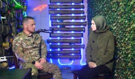 Офицер ОМОН «АХМАТ-1» стал гостем телерубрики «Герои СВО»