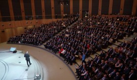 Хас-Магомед Кадыров участвует в форум-выставке муниципальных практик «Большие решения малой Родины»