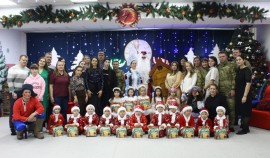 Акция Росгвардии «Дед мороз специального назначения» стартовала на Северном Кавказе