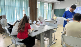 Студенты проверили знания о российском триколоре на викторине от «Молодой Гвардии»