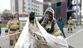 Сотрудники МЧС из Курчалоя стали победителями соревнований ЧР по пожарному кроссфиту