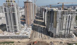 На пешеходном бульваре района Путина начато строительство фонтанов| грозный, чгтрк