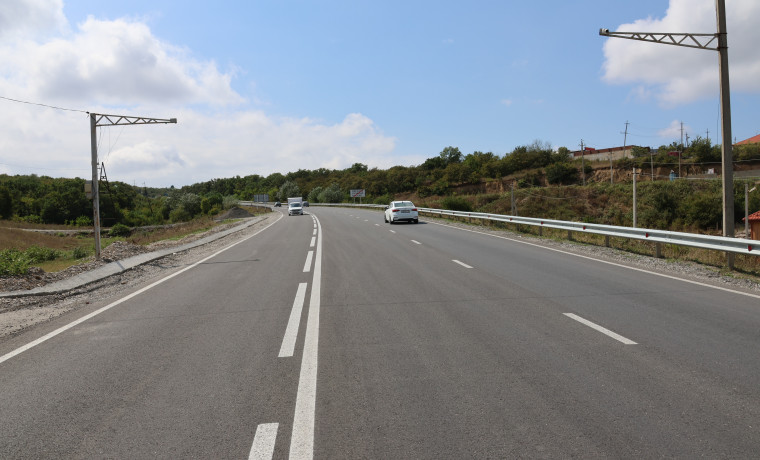 В Чеченской Республике в рамках национального проекта отремонтировали объезд города Ойсхара