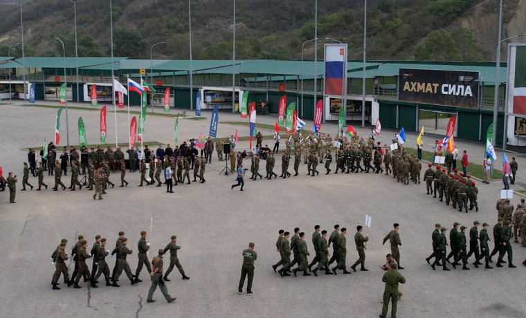 В Грозном стартовала военно-патриотическая игра «Наша сила в единстве»
