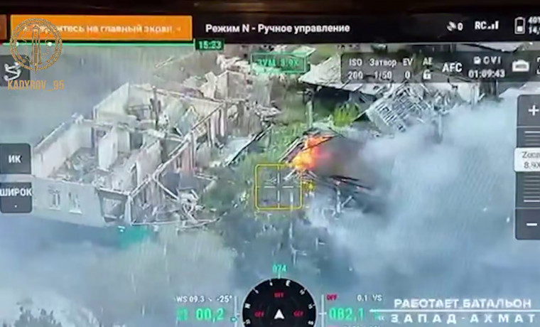 Бойцы батальона «Запад-АХМАТ» и ОМВД ЧР уничтожили группу противника на Харьковском направлении