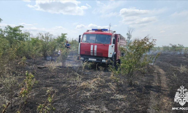 В Чеченской Республике за сутки ликвидировано три пожара