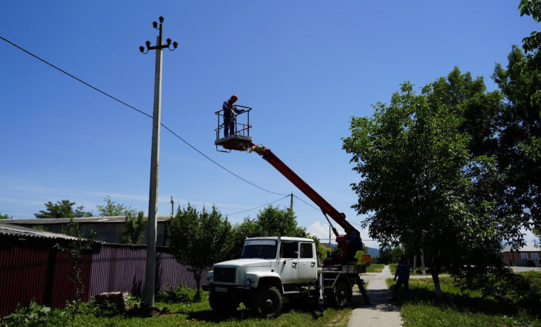 «Чеченэнерго» расчистило более 84 га трасс линий электропередачи