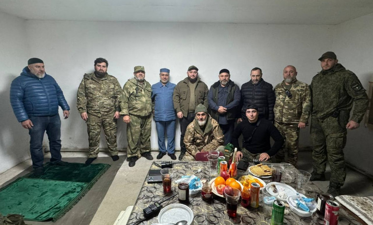 Представители ДУМ ЧР и КЦМСК посетили с гуманитарной миссией батальон «Эрзи» в ЛНР