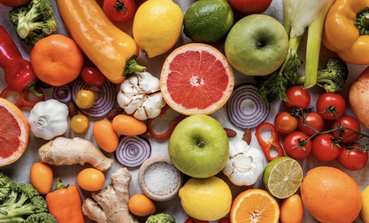 Значение овощей и фруктов в рационе для здоровья человека