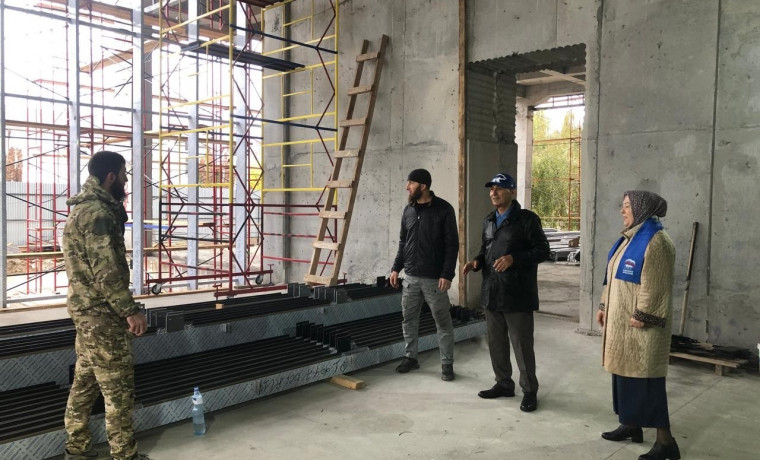 В Ачхой-Мартановском районе строится новая современная районная больница