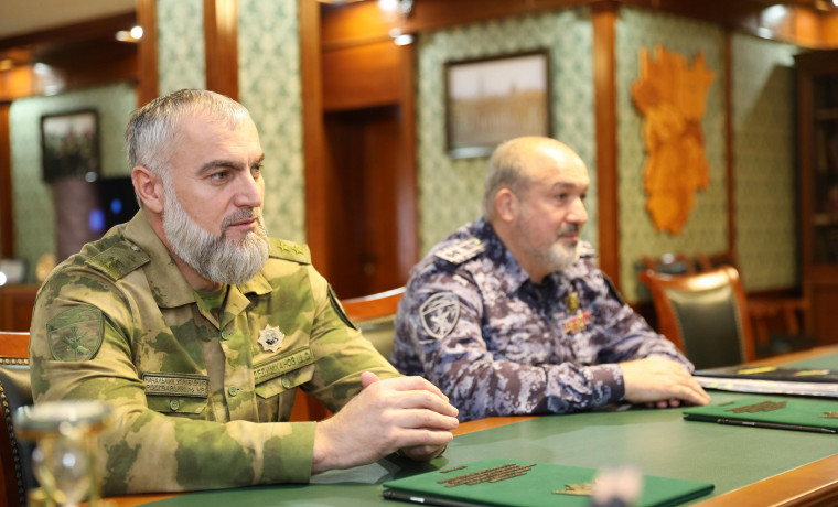 Начальник Управления Росгвардии по ЧР провел встречу с военными блогерами