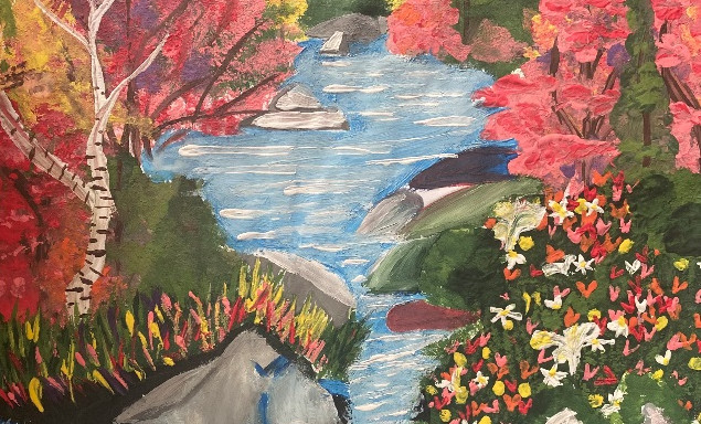 В Аллероевской школе прошел школьный этап конкурса «Разноцветные капли» — 2025