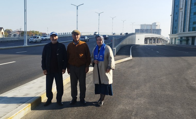 «Партийный десант» «Единой России» проверил качество отремонтированных дорог в Чеченской Республике