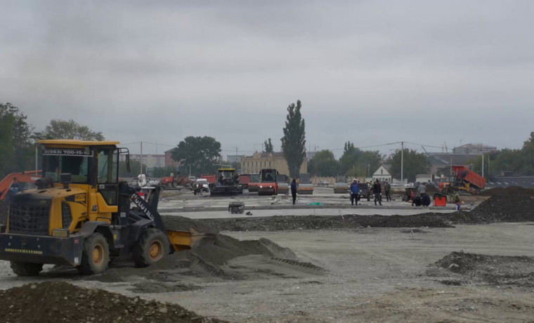 В Грозном продолжается реконструкция улицы Айдамирова