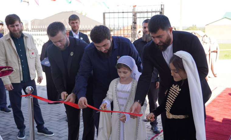 В селе Махкеты Веденского района открылась первая модельная библиотека