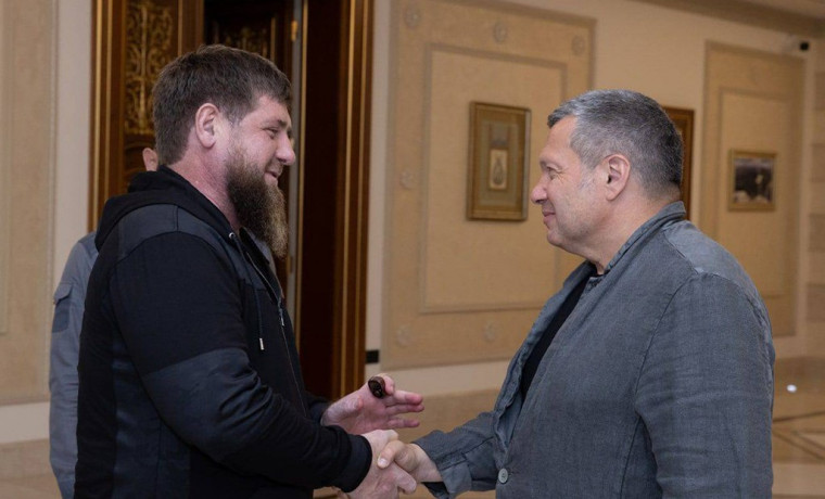 Рамзан Кадыров поздравил Владимира Соловьёва с днем рождения 
