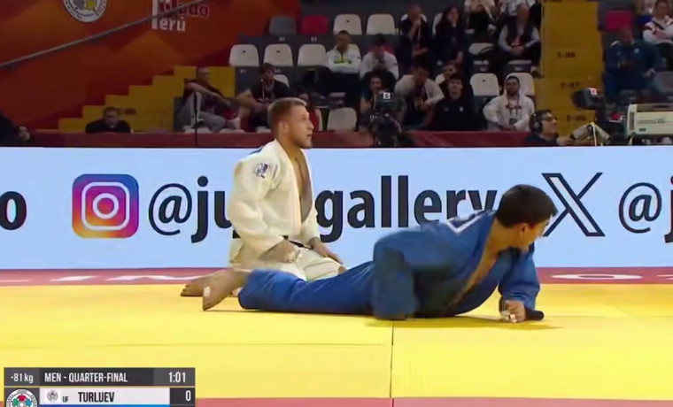 Чеченский дзюдоист Ахмед Турлуев вышел в полуфинал молодёжного чемпионата мира по дзюдо в Лиме