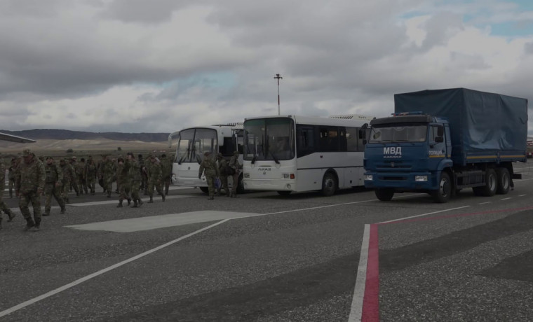 Новая группа добровольцев вылетела из аэропорта Грозного в зону СВО