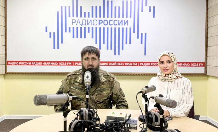 Сотрудник спецподразделения Росгвардии стал гостем радио «Вайнах»