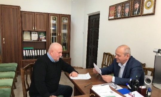 В Россельхознадзор состоялась рабочая встреча с руководителем филиала ФГБУ «Россельхозцентр» по ЧР