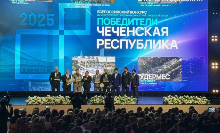 Проекты благоустройства из ЧР стали победителями конкурса Минстроя России в рамках нацпроекта