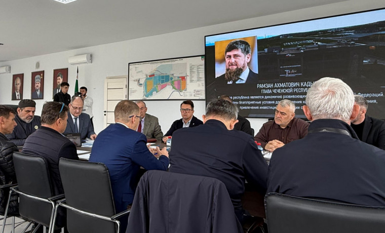 В Грозном обсудили проект развития кластера производства строительных материалов в СКФО