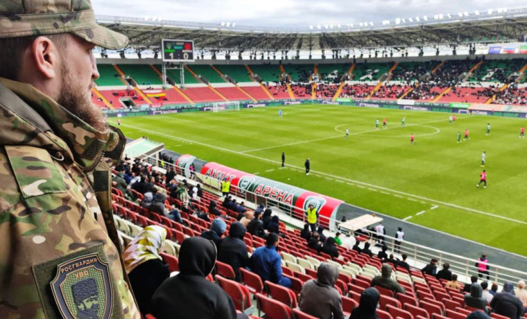 Безопасность матча РПЛ в Грозном обеспечена силами Росгвардии и МВД