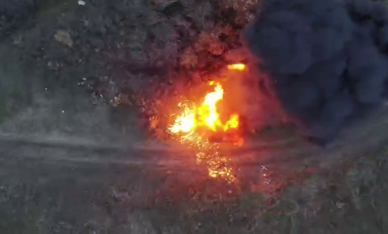 Бойцы батальона им. Шейха Мансура МО РФ уничтожили блиндажи и склад боеприпасов ВСУ