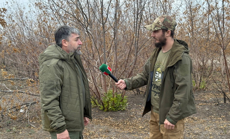 Эксклюзив от военкора ЧГТРК «Грозный»: Обстановка на одном из участков Запорожского направления